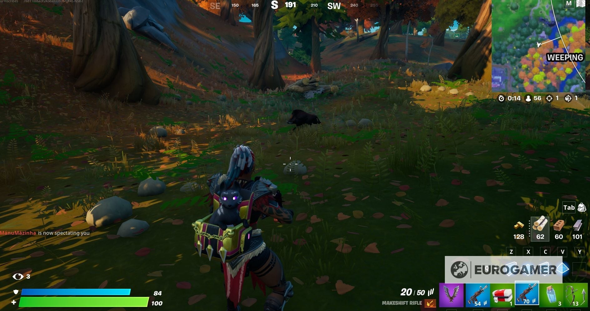 Fortnite animal locations and where to find wolves, boars, chickens